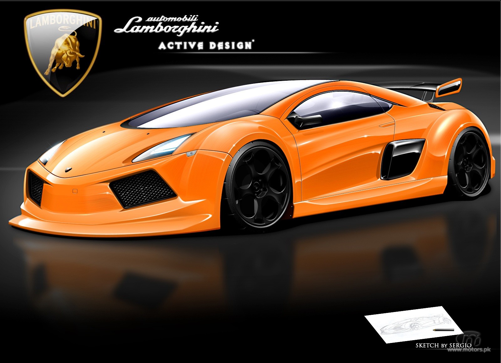 Lamborghini Concept car wallpaper